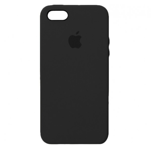Чехол Silicone Case для iPhone 5/5s/SE черный