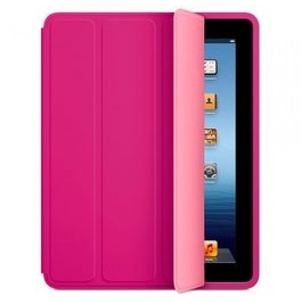 Смарт-кейс iPad mini 1/2/3 темно розовый
