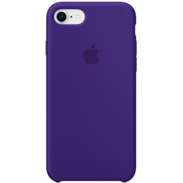 Чехол Silicone Case качество Lux для iPhone 7/8 фиолетовый