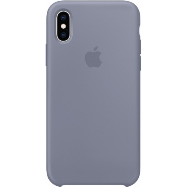 Чехол Silicone Case качество Lux для iPhone Xs Max темно лавандовый