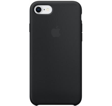 Чехол Silicone Case качество Lux для iPhone 7/8 черный
