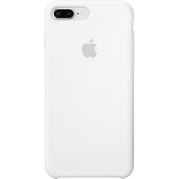 Чехол Silicone Case качество Lux для iPhone 7 Plus/8 Plus белый