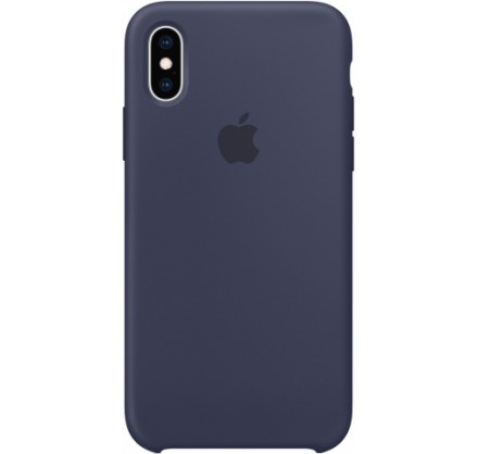 Чехол Silicone Case качество Lux для iPhone Xs Max темн...