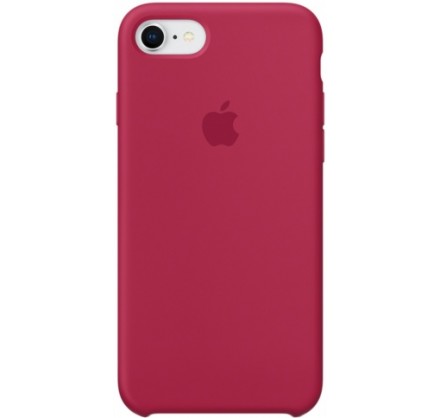 Чехол Silicone Case качество Lux для iPhone 7/8 малинов...