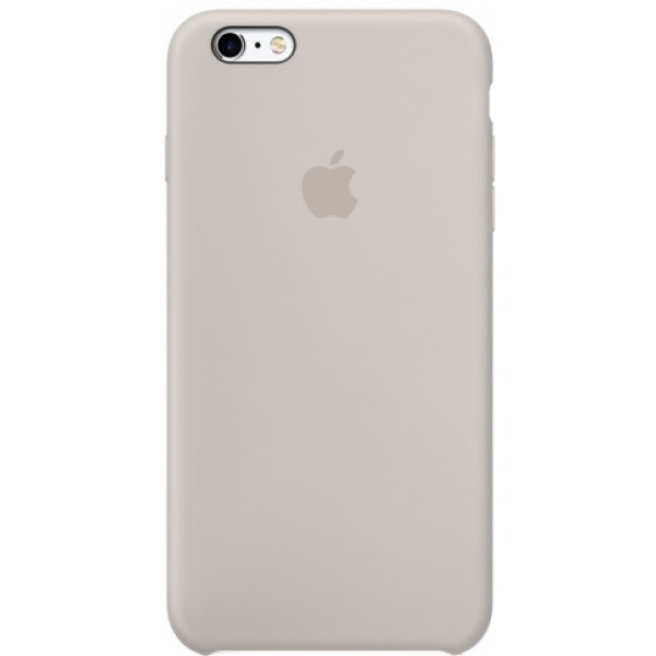 Чехол Silicone Case качество Lux для iPhone 6/6s светло-серый