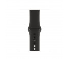 Силиконовый ремешок Apple Watch 42/44мм черный