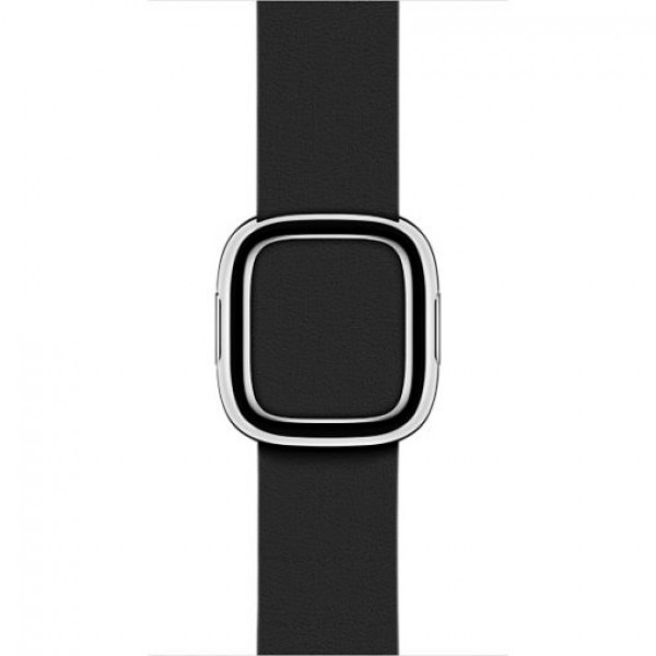 Ремешок кожаный Apple Watch 42/44мм Modern Buckle (черный)