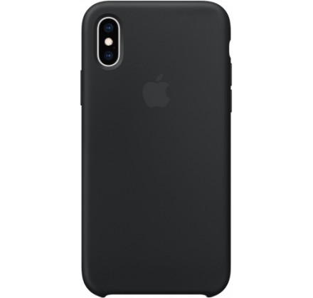 Чехол Silicone Case качество Lux для iPhone Xs Max черн...