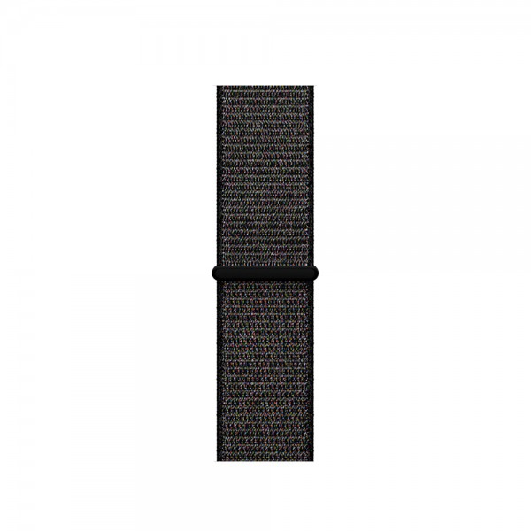 Ремешок спортивный браслет Apple Watch 38/40 мм черный