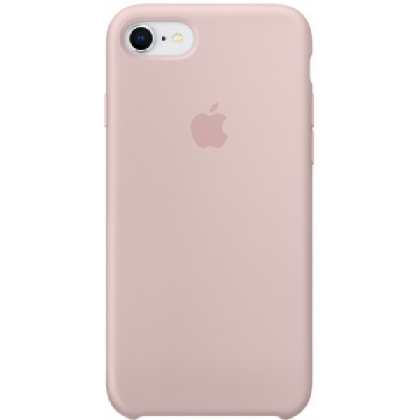 Чехол Silicone Case качество Lux для iPhone 7/8 светло-розовый