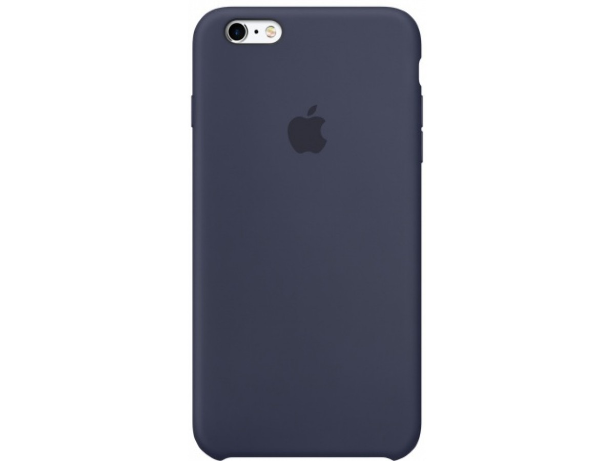 Чехол Silicone Case качество Lux для iPhone 6/6s темно-синий в Тюмени
