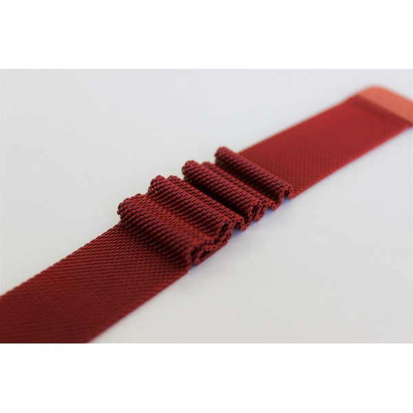 Ремешок миланский браслет Apple Watch 38/40 мм красный