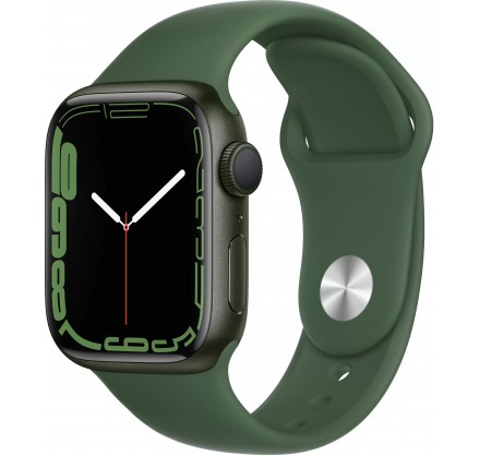 Apple Watch Series 7, 45 мм, корпус из алюминия зелёног...