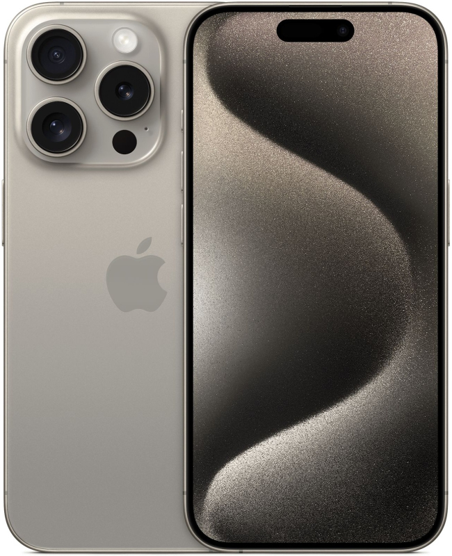 Apple iPhone 15 Pro 128GB (натуральный титан) в Тюмени