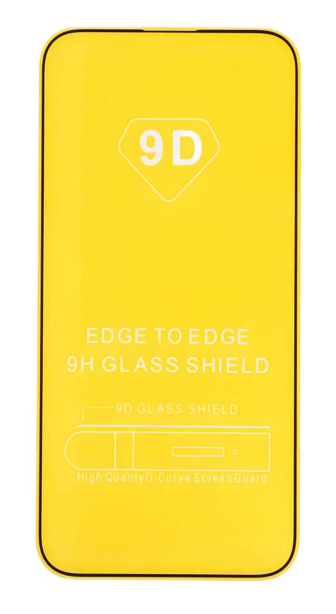  Защитное стекло 3D для iPhone 15 Pro Max черное Full Glue в Тюмени