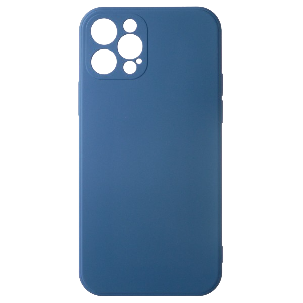 Чехол Soft-Touch для iPhone 14 Pro Max темно-синий