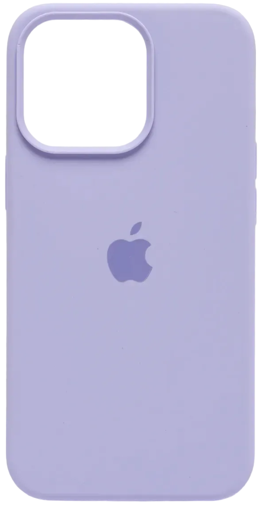 Чехол Silicone Case для iPhone 14 Pro Max сиреневый в Тюмени