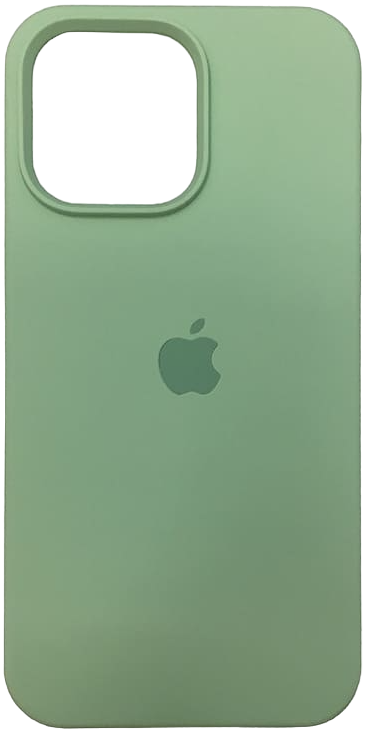 Чехол Silicone Case для iPhone 14 Pro Max зеленый