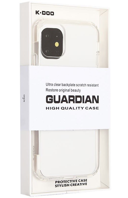 Чехол K-DOO Guardian для iPhone 14 Pro Max прозрачный