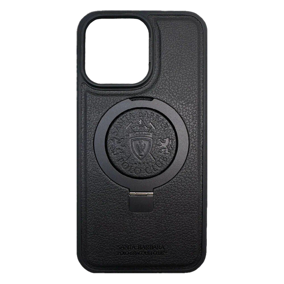 Чехол Santa Barbara Primo iPhone 15 Pro черный в Тюмени
