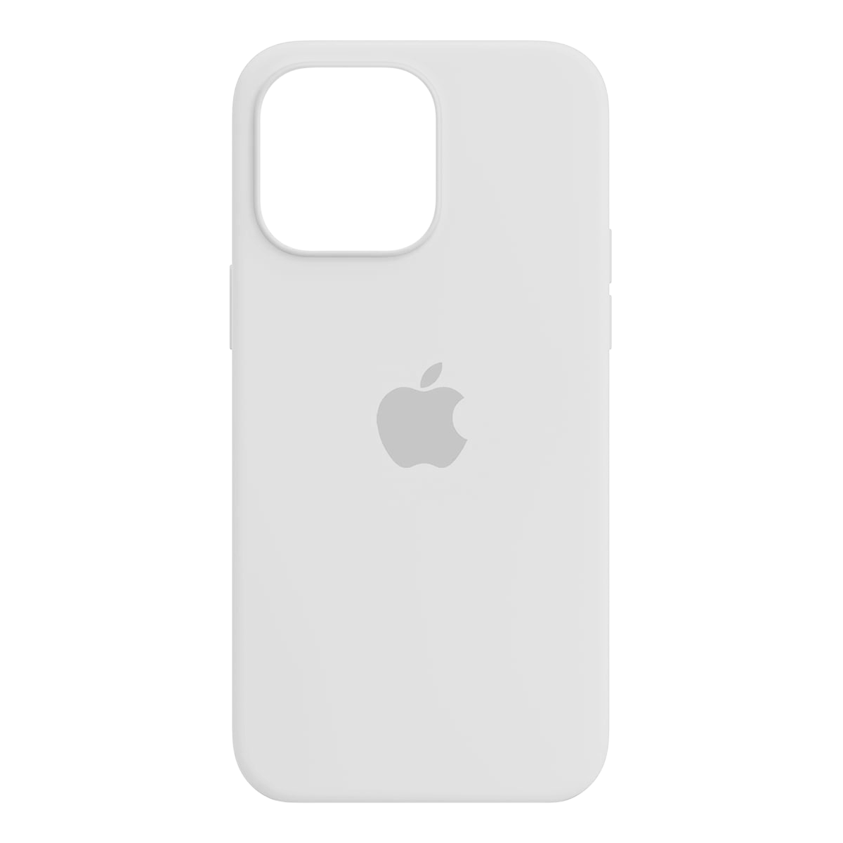 Чехол Silicone Case для iPhone 15 белый в Тюмени