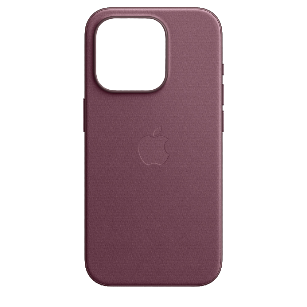 Чехол Leather Case magsafe для iPhone 15 Pro фиолетовый в Тюмени