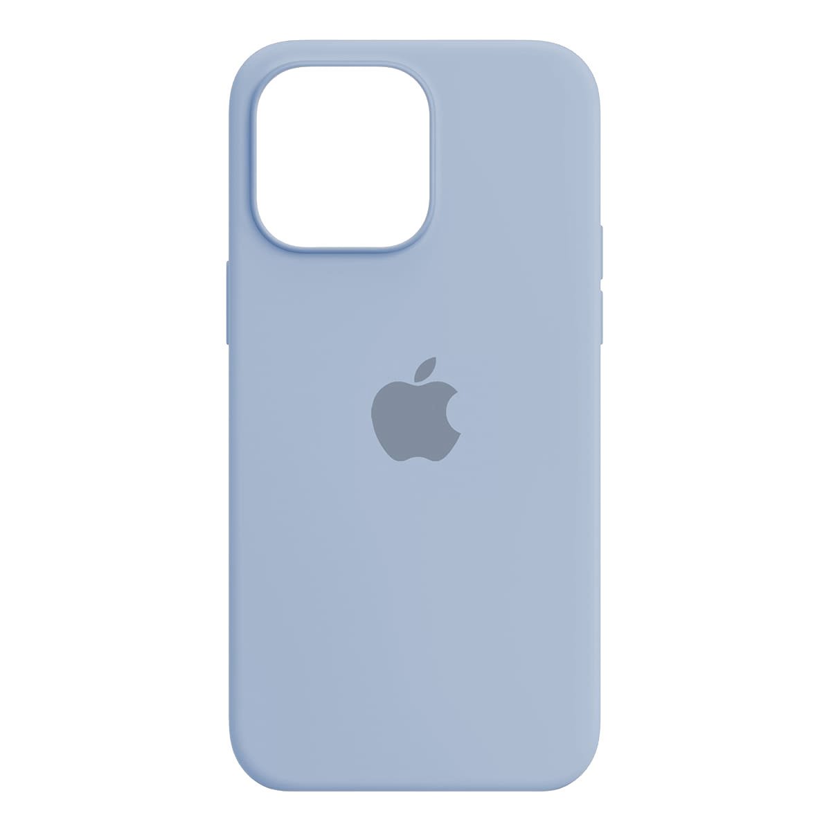 Чехол Silicone Case для iPhone 15 Pro Max светло-голубой