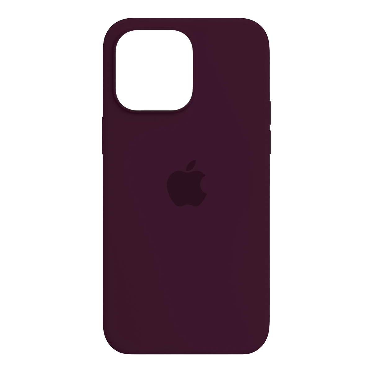 Чехол Silicone Case для iPhone 15 Pro Max марсала в Тюмени