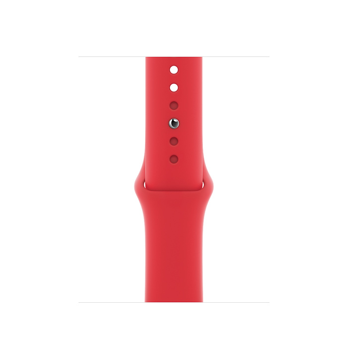 Apple Watch Series 6, 40 мм, корпус из алюминия красного цвета, спортивный ремешок красного цвета 