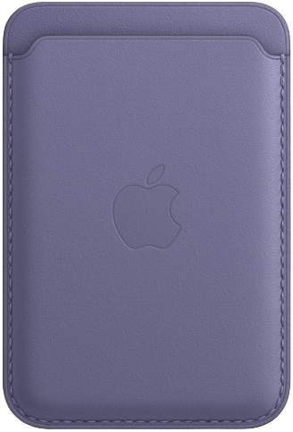 Чехол Leather Wallet Apple MagSafe лавандовый в Тюмени