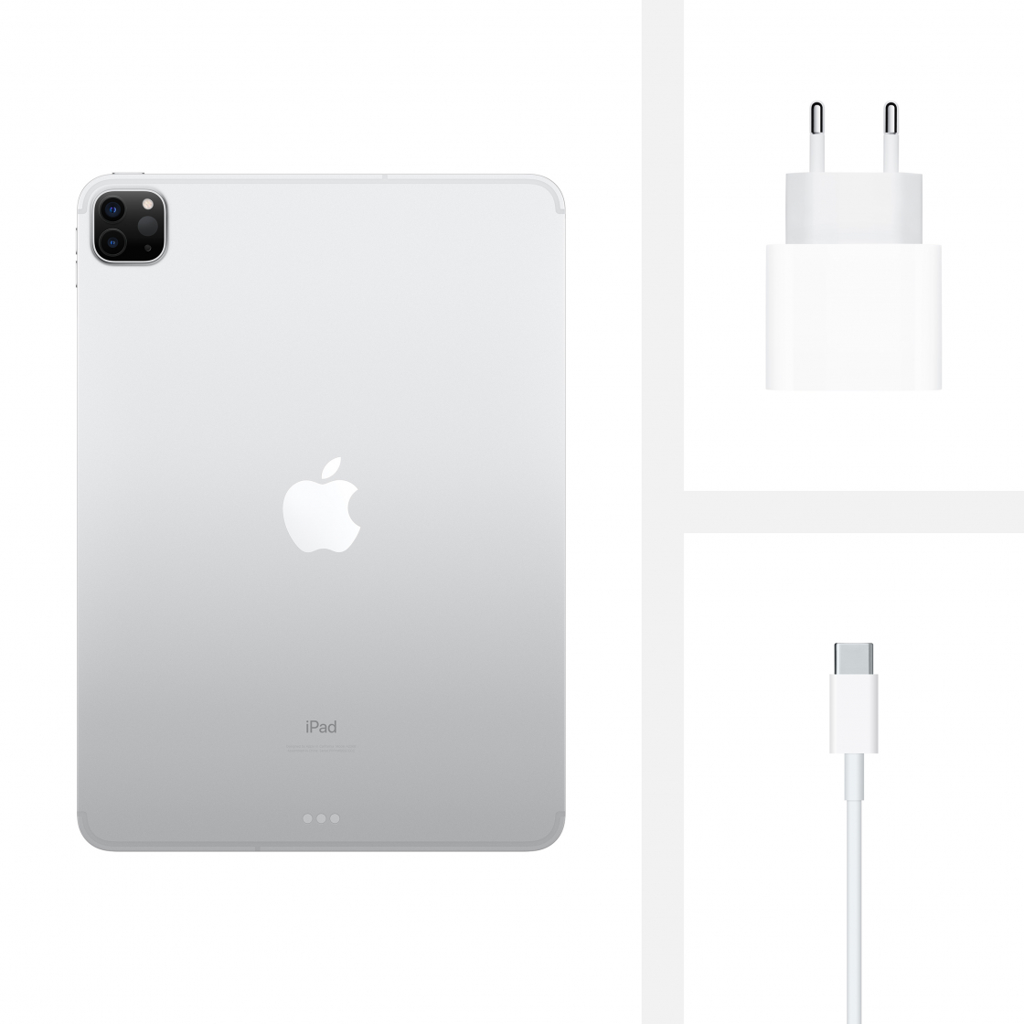 Apple iPad Pro (2020) 11" Wi-Fi + Cellular 1Tb (серебристый)