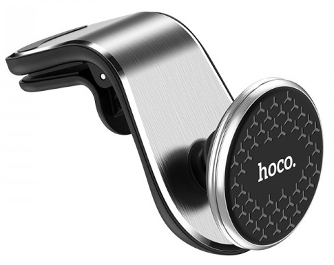 Автомобильный держатель для телефона HOCO CA59 серебристый