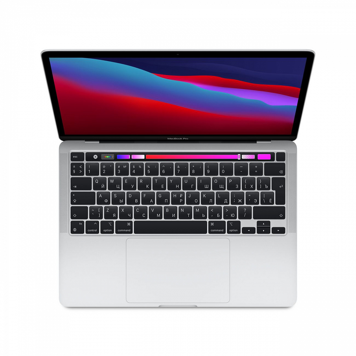 Apple MacBook Pro 13" (M1 2020 MYDC2) 8 ГБ, 512 ГБ Touch Bar (серебристый)