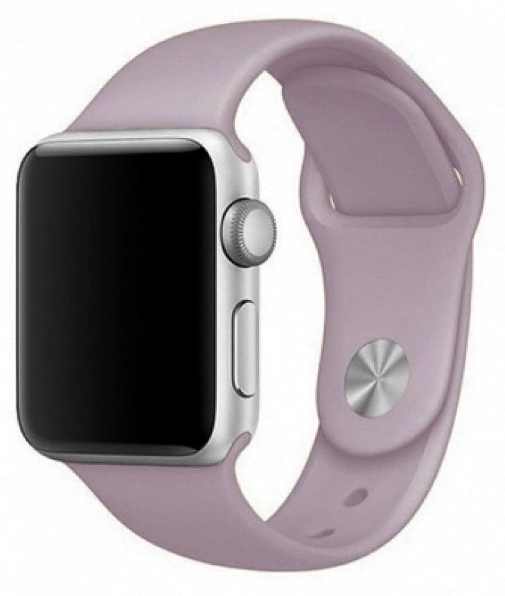 Силиконовый ремешок Apple Watch 42/44мм лавандовый