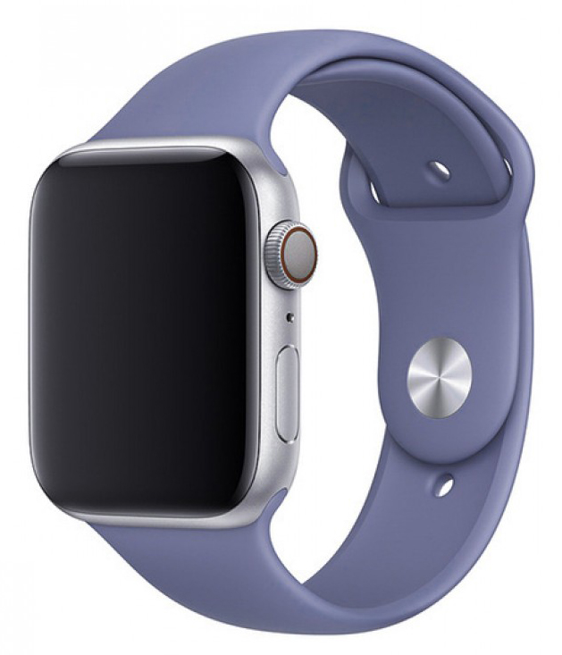 Силиконовый ремешок Apple Watch 38/40мм темно-лавандовый