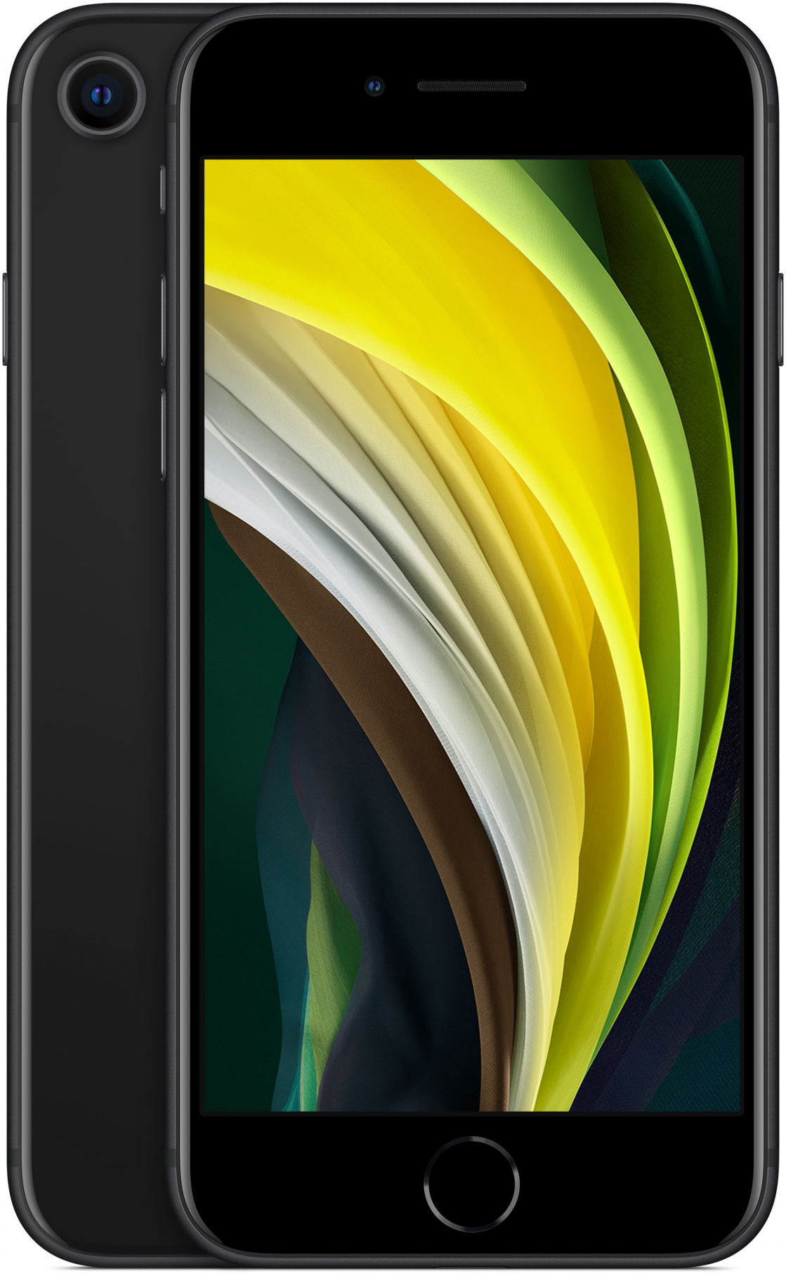 Apple iPhone SE (2020) 64GB (черный) в Тюмени