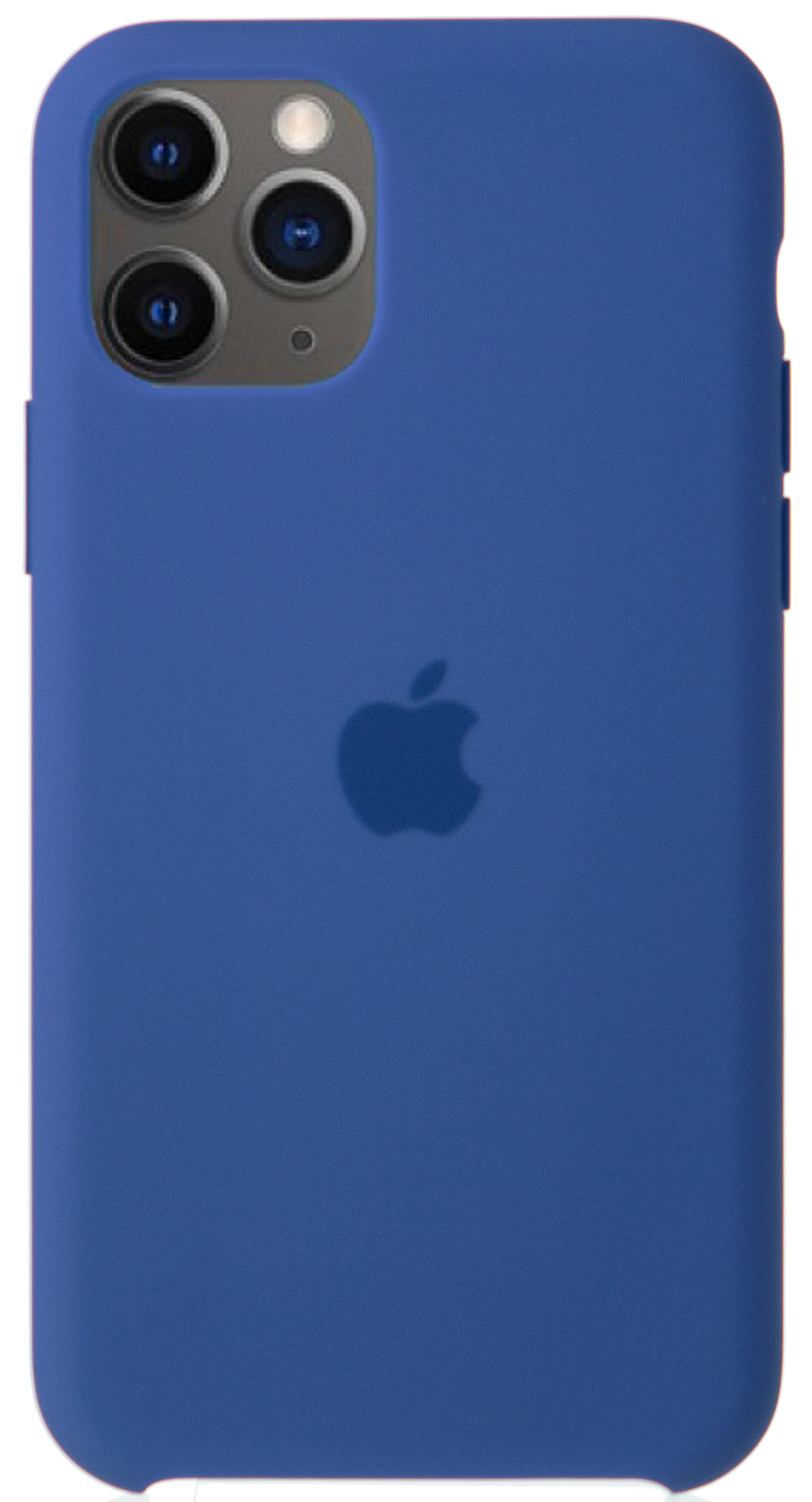 Чехол Silicone Case качество Lux для iPhone 11 Pro синий лён в Тюмени