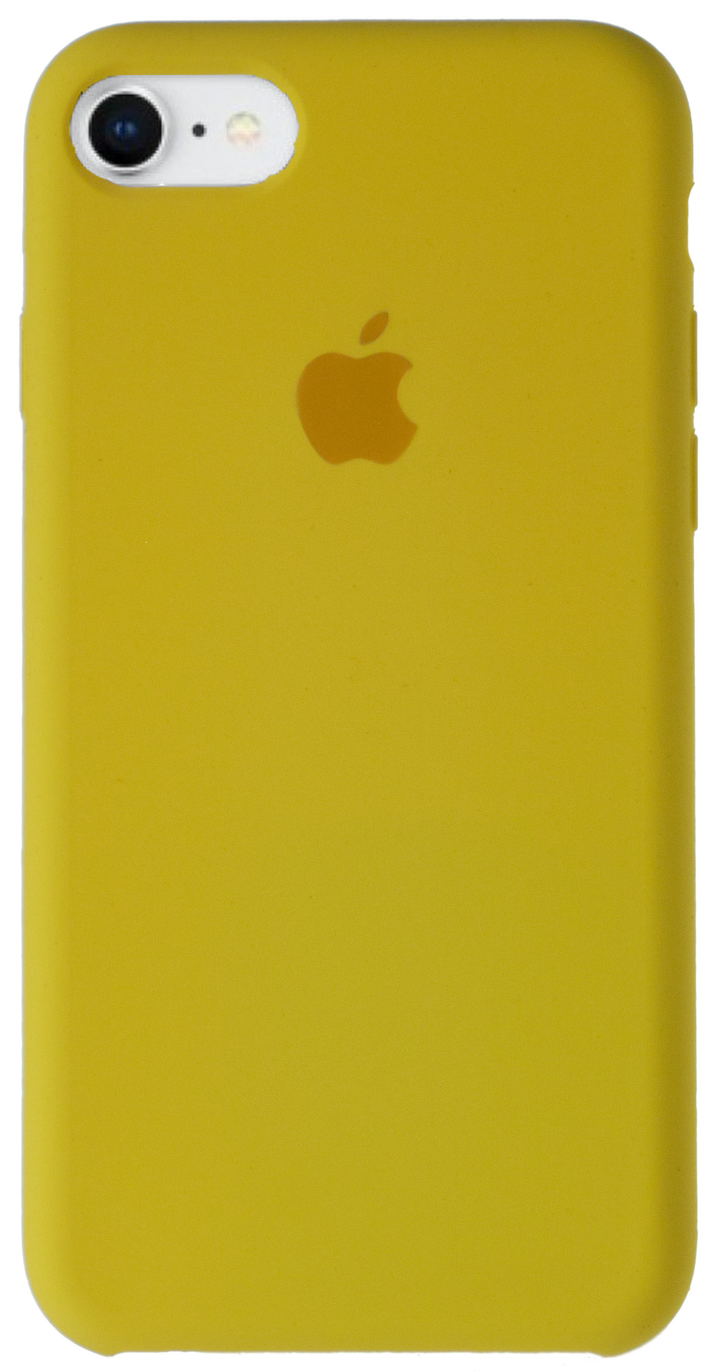 Чехол Silicone Case для iPhone 7/8 желтый