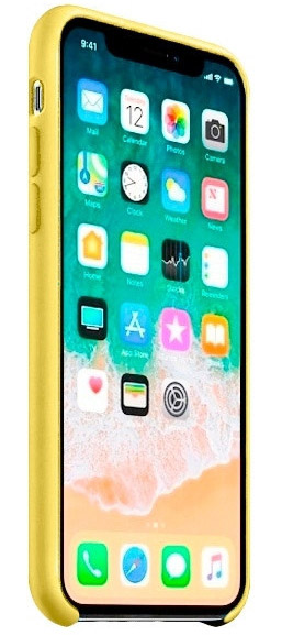 Чехол Silicone Case качество Lux для iPhone XR желтый