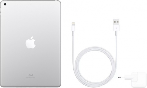Apple iPad (2019) Wi-Fi+Cellular 32GB (серебристый)