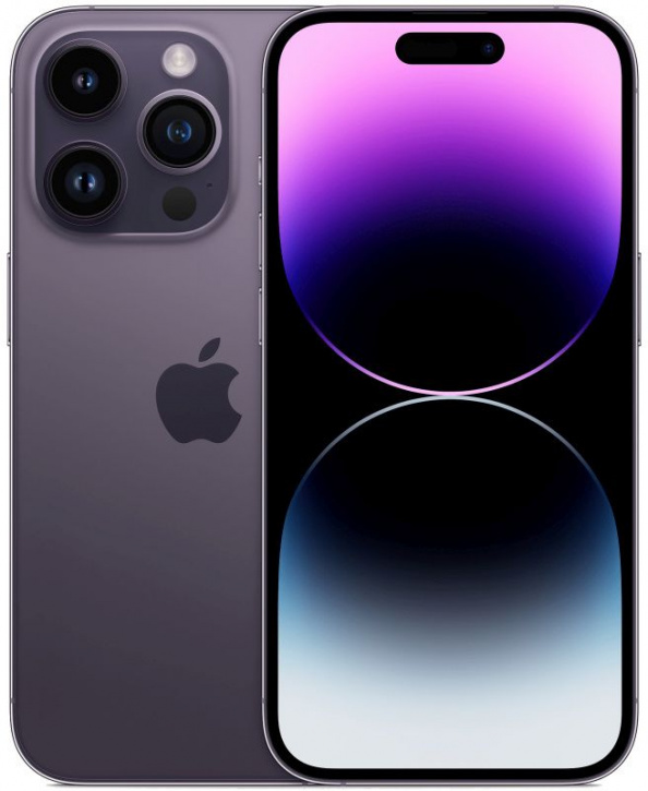 Apple iPhone 14 Pro Max 128GB (Dual Sim) (темно-фиолетовый) в Тюмени