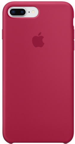 Чехол Silicone Case качество Lux для iPhone 7 Plus/8 Plus малиновый