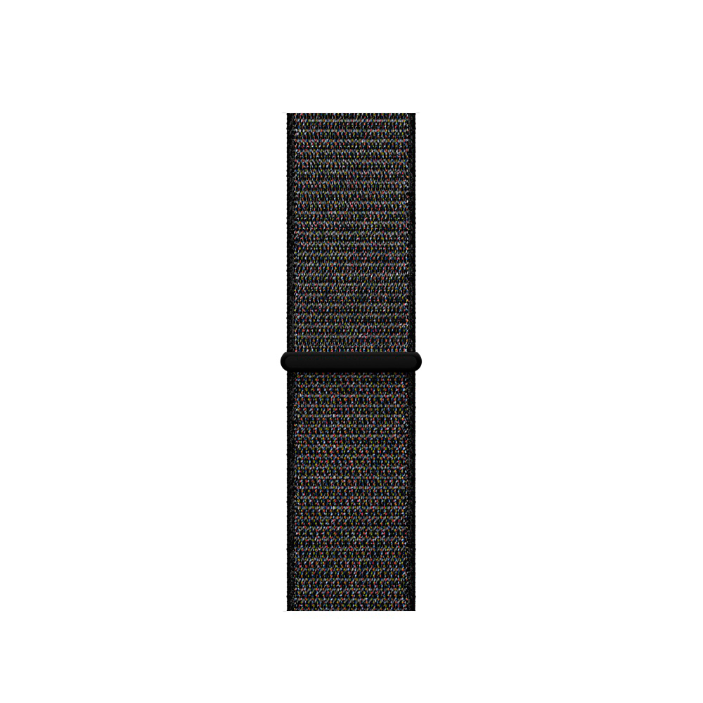 Ремешок спортивный браслет Apple Watch 42/44 мм черный