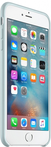 Чехол Silicone Case iPhone качество Lux 6 Plus/6s Plus бирюзовый