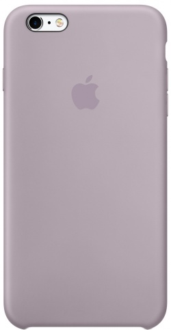 Чехол Silicone Case качество Lux для iPhone 6/6s лавандовый