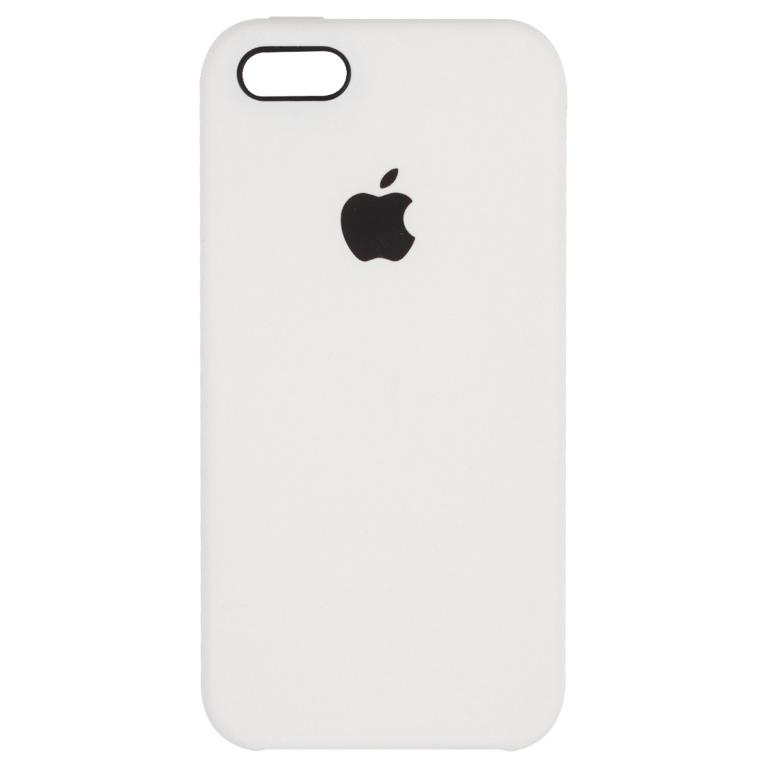 Чехол Silicone Case для iPhone 5/5s/SE белый в Тюмени