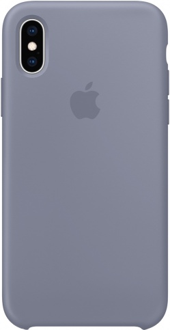 Чехол Silicone Case качество Lux для iPhone Xs Max темно лавандовый в Тюмени