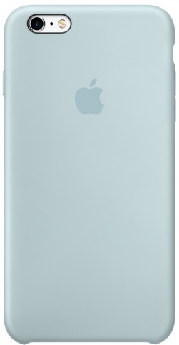 Чехол Silicone Case качество Lux для iPhone 6/6s бирюзовый в Тюмени