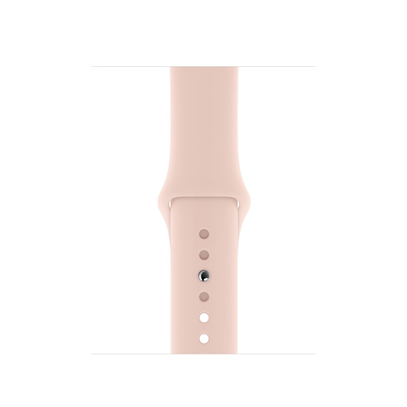 Силиконовый ремешок Apple Watch 38/40мм светло-розовый