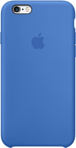 Чехол Silicone Case качество Lux для iPhone 6/6s синий в Тюмени